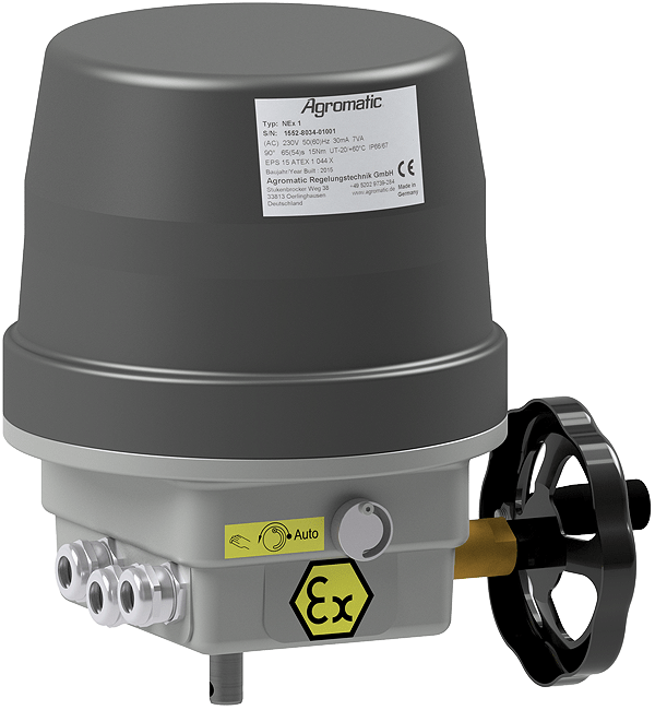 ATEX-Antrieb Zone 1 Drehantrieb