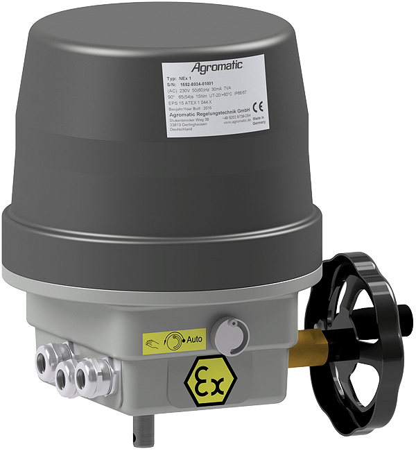 Beispielbild IECEx / ATEX Zone 1 Antrieb